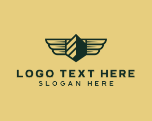 Alp - Airline Pilot Mountain logo design