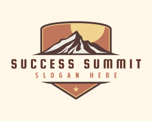 Mountain Summit Adventure logo design