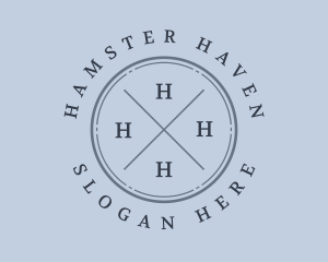 Modern Hipster Business logo design