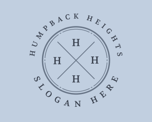 Modern Hipster Business logo design