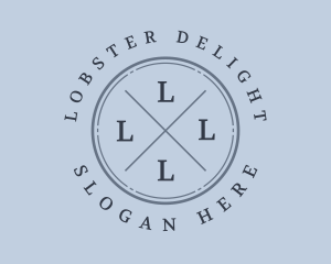 Modern Hipster Business logo design