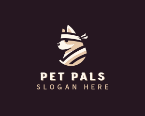 Dog Ninja Pet Shop logo design