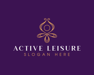 Yoga Spa Healing logo design