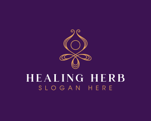 Yoga Spa Healing logo design