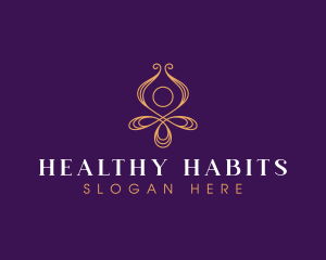 Yoga Spa Healing logo design