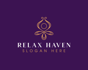 Yoga Spa Healing logo design