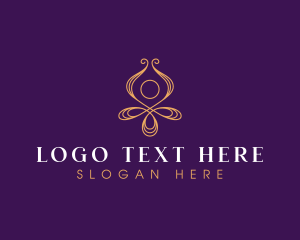 Human - Yoga Spa Healing logo design