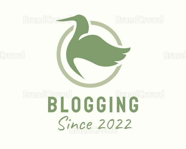 Green Duck Aviary Logo