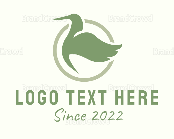 Green Duck Aviary Logo