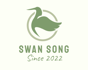 Green Duck Aviary  logo design