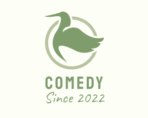Natural Park - Green Duck Aviary logo design