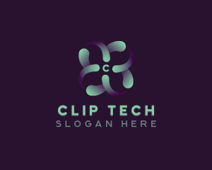 Tech Artificial Intelligence logo design