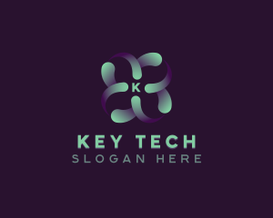 Tech Artificial Intelligence logo design