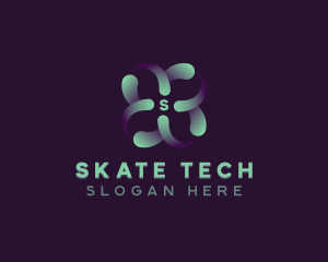 Tech Artificial Intelligence logo design