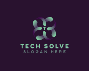 Tech Artificial Intelligence logo design