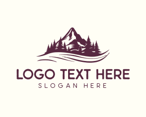 Wilderness - Wilderness Nature Travel logo design