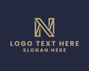 Corporate - Modern Professional Letter N logo design