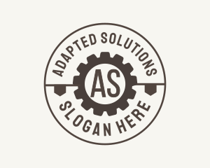 Industrial Mechanical Cog logo design