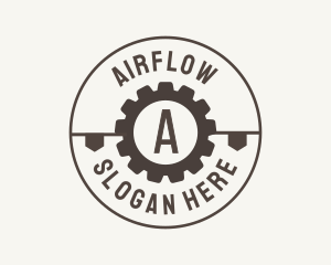 Industrial Mechanical Cog logo design