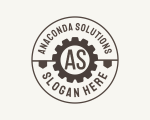 Industrial Mechanical Cog logo design