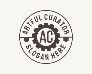 Industrial Mechanical Cog logo design