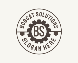 Industrial Mechanical Cog logo design