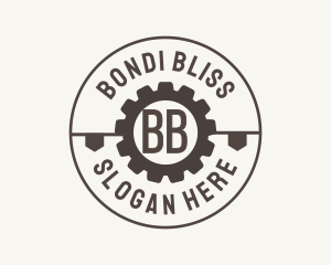 Industrial Mechanical Cog logo design