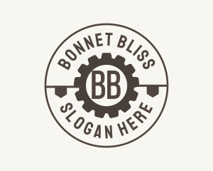 Industrial Mechanical Cog logo design