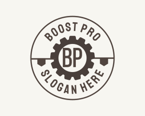 Industrial Mechanical Cog logo design