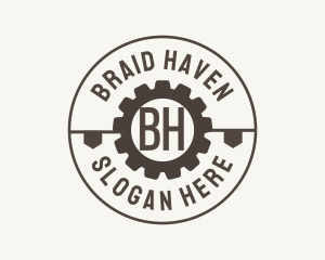 Industrial Mechanical Cog logo design