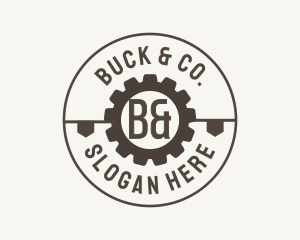 Industrial Mechanical Cog logo design