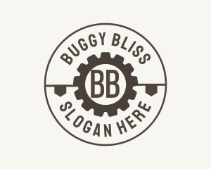 Industrial Mechanical Cog logo design