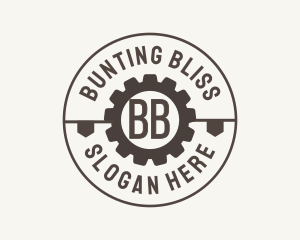 Industrial Mechanical Cog logo design