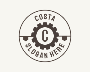 Industrial Mechanical Cog logo design