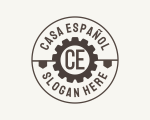 Industrial Mechanical Cog logo design