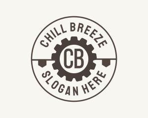 Industrial Mechanical Cog logo design