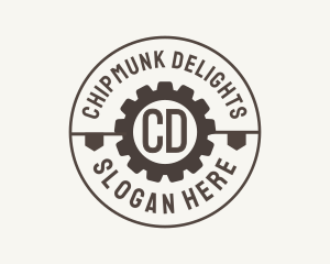 Industrial Mechanical Cog logo design