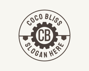 Industrial Mechanical Cog logo design