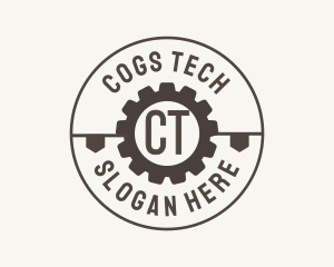 Industrial Mechanical Cog logo design