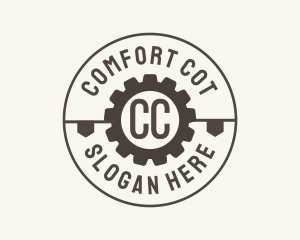 Industrial Mechanical Cog logo design