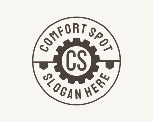 Industrial Mechanical Cog logo design