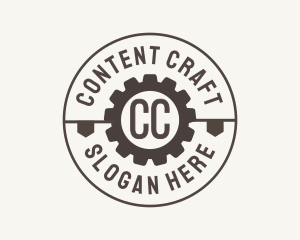 Industrial Mechanical Cog logo design