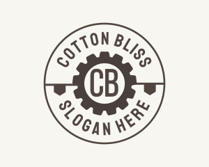 Industrial Mechanical Cog logo design