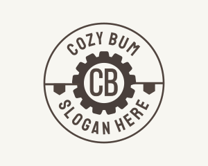 Industrial Mechanical Cog logo design