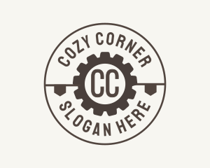 Industrial Mechanical Cog logo design