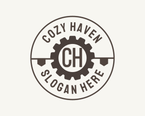 Industrial Mechanical Cog logo design