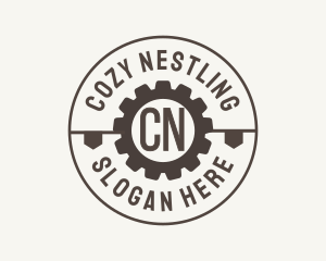 Industrial Mechanical Cog logo design