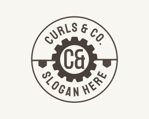 Industrial Mechanical Cog logo design