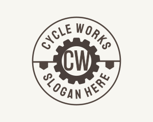 Cycle - Industrial Mechanical Cog logo design