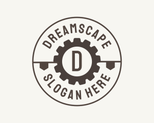 Industrial Mechanical Cog logo design